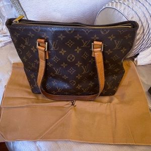 Well Loved Louis Vuitton Cabas Piano purse/shoulder bag